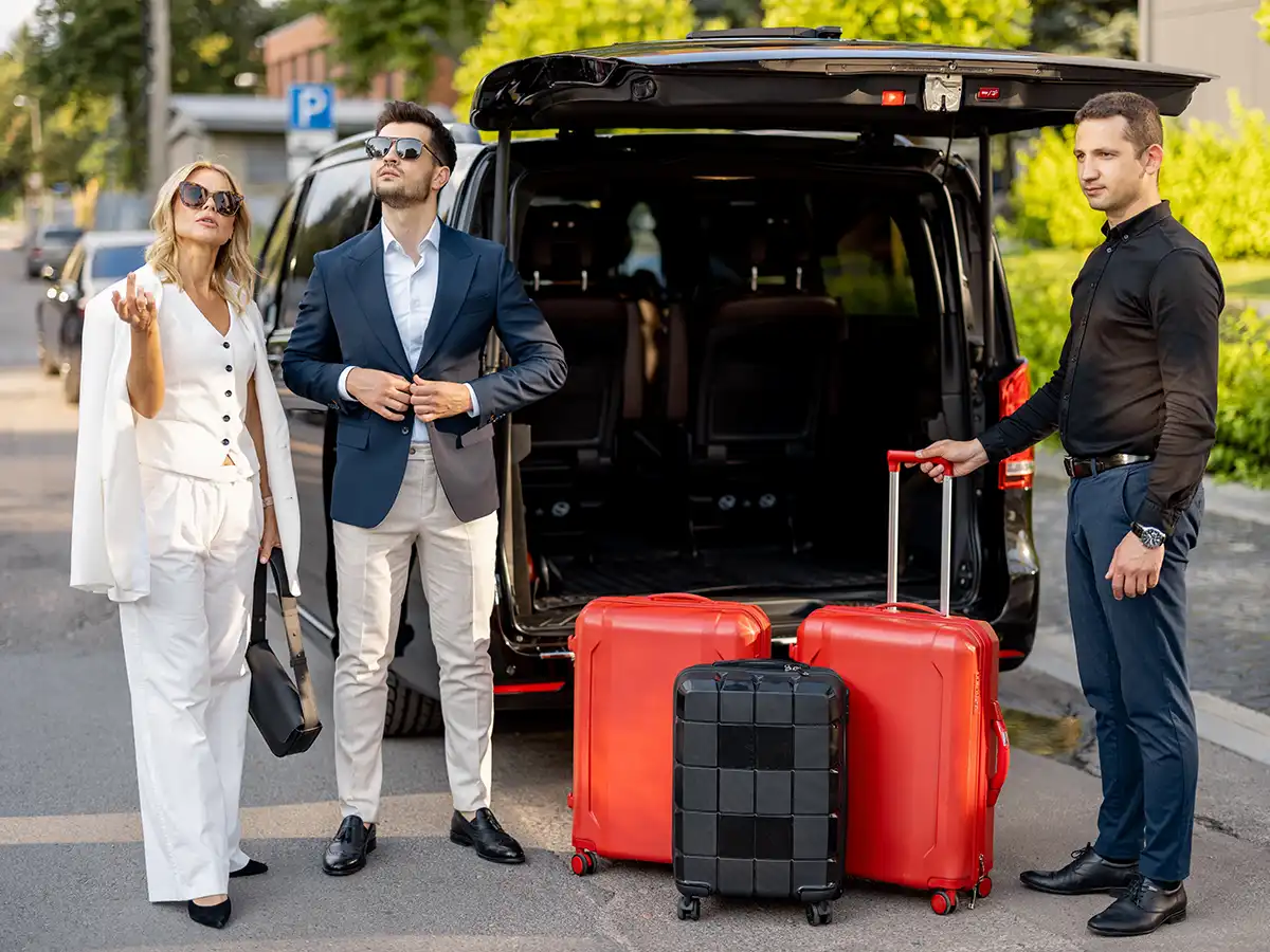 Private luxury SUV transfer with professional driver in Morocco