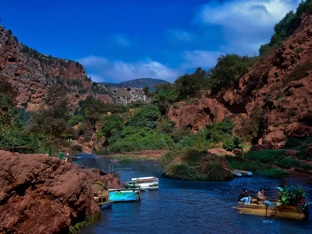 Ouzoud waterfalls Azilal Morocco cascades