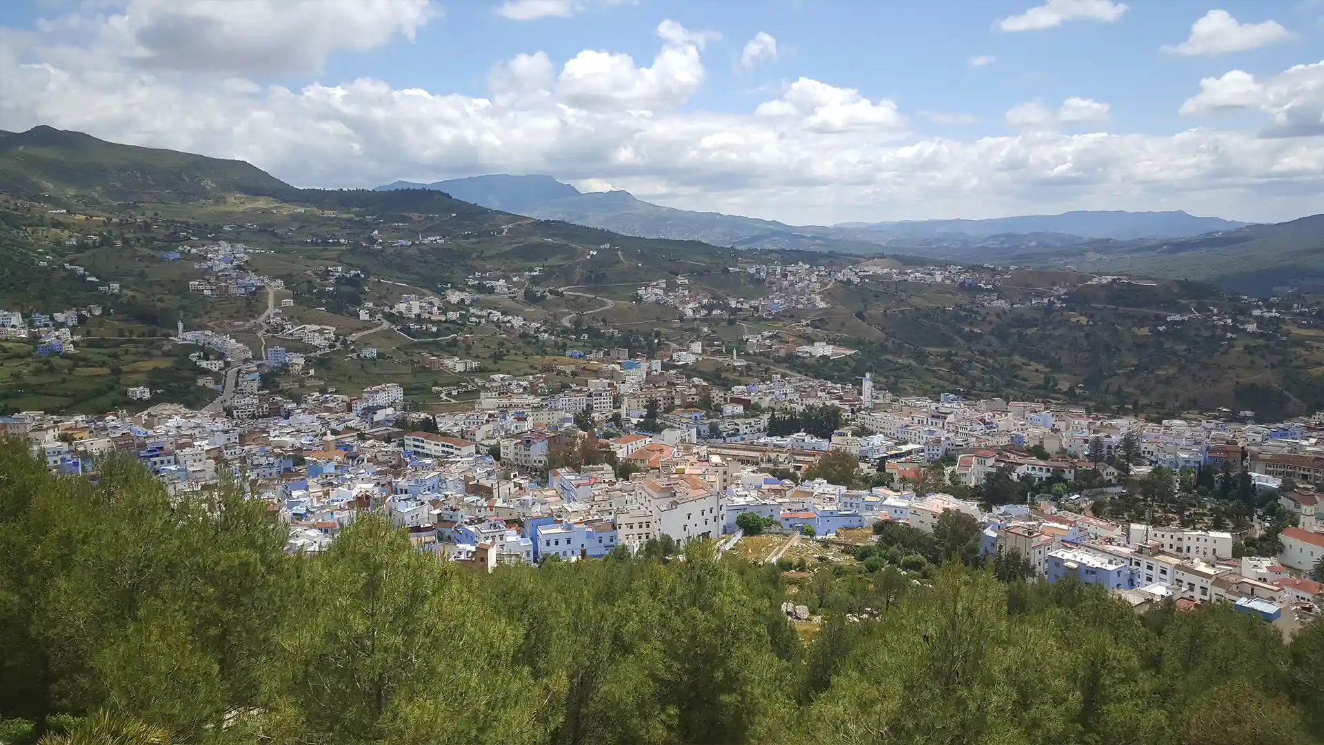 Chefchaouen Morocco blue city in the Rif Mountains