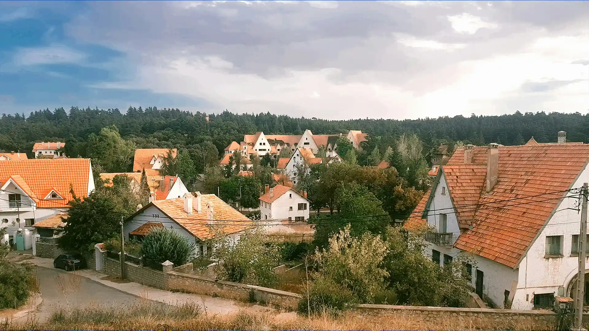 Ifrane Morocco alpine-style town and cedar forest landscape