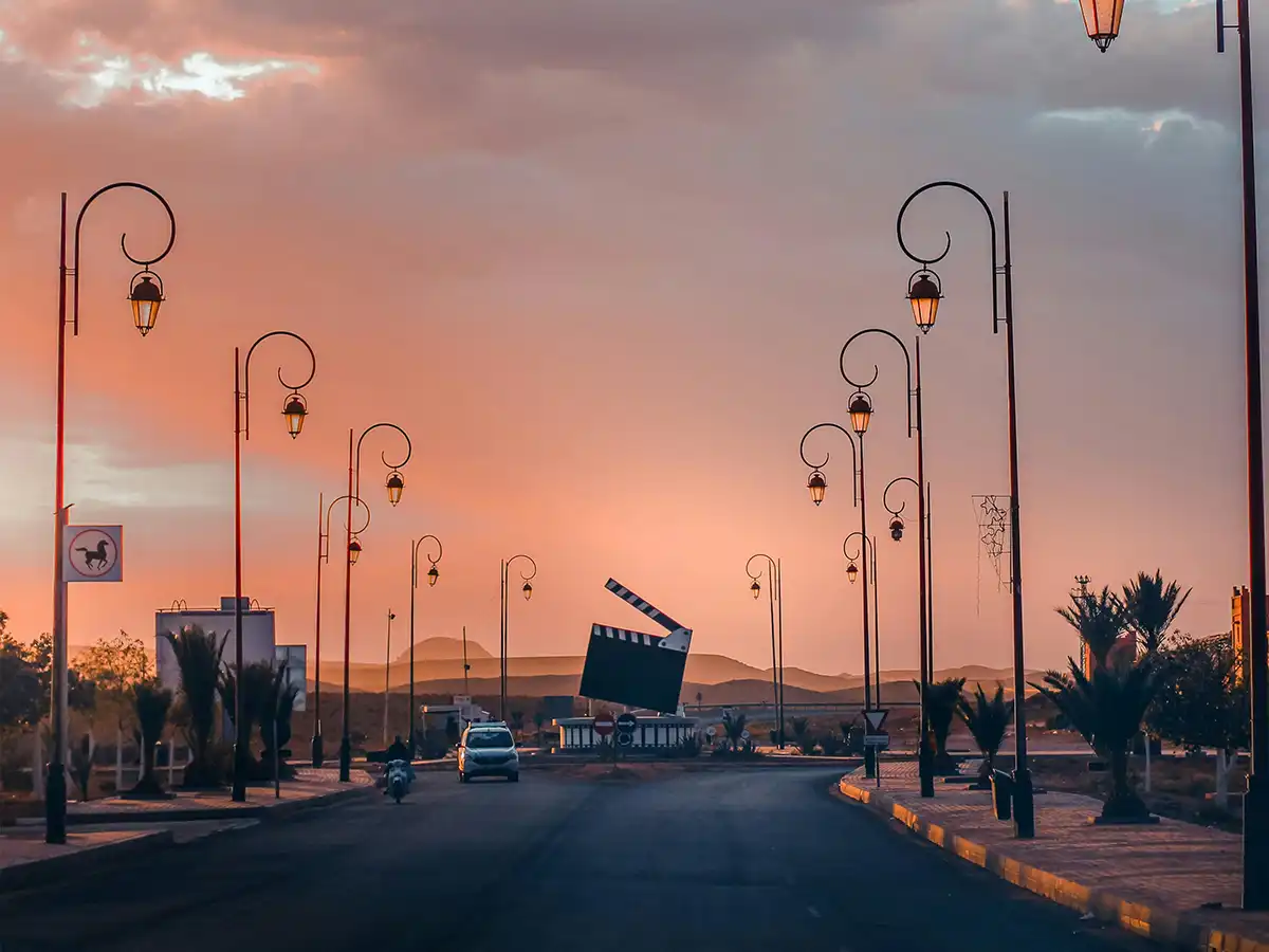 Atlas Studios Ouarzazate Morocco film set