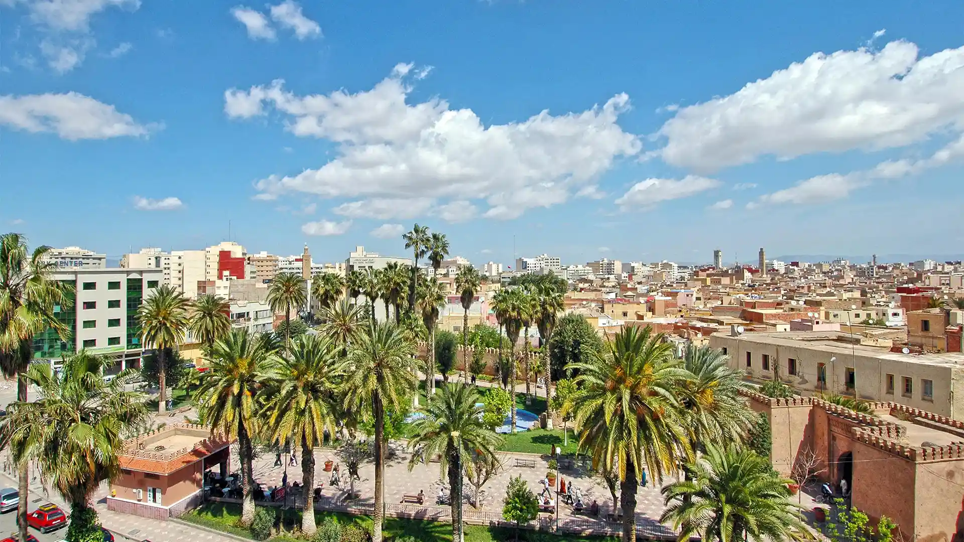 Oujda Morocco medina and eastern city atmosphere