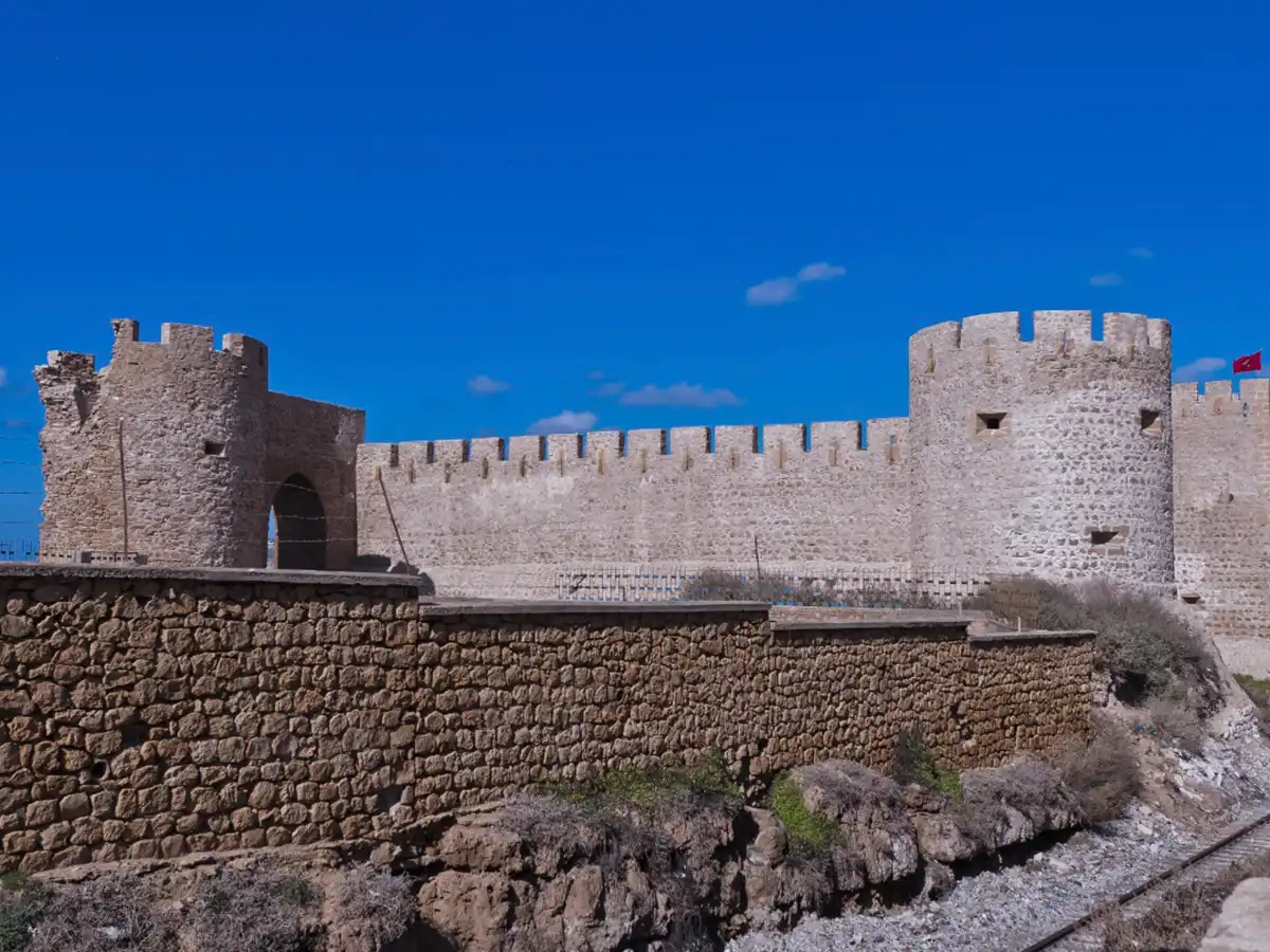 Safi historic city walls and ramparts Morocco