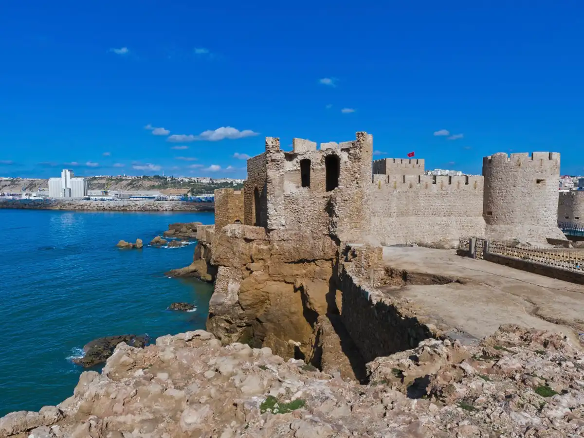 Safi Kechla fortress overlooking the Atlantic ocean Morocco