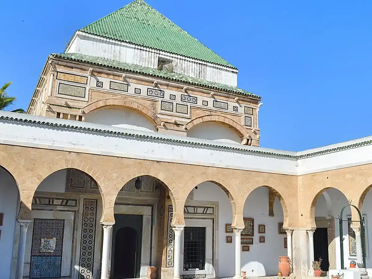Religious architectural detail in Morocco