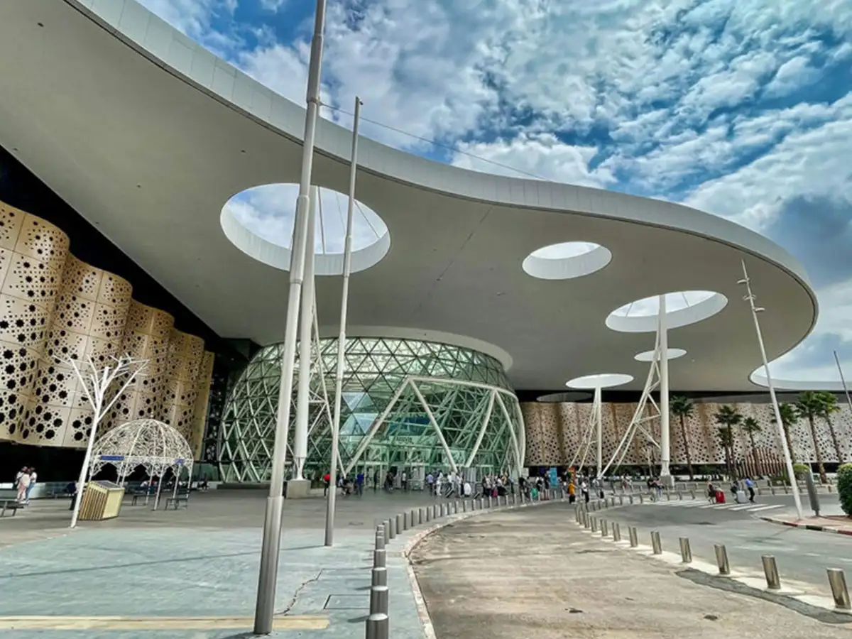 Marrakesh Menara Airport in Morocco