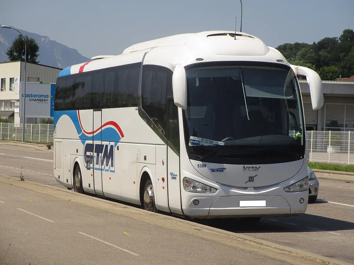 Long-distance coach transport in Morocco