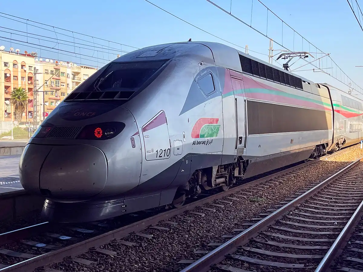 Morocco Al Boraq high-speed train